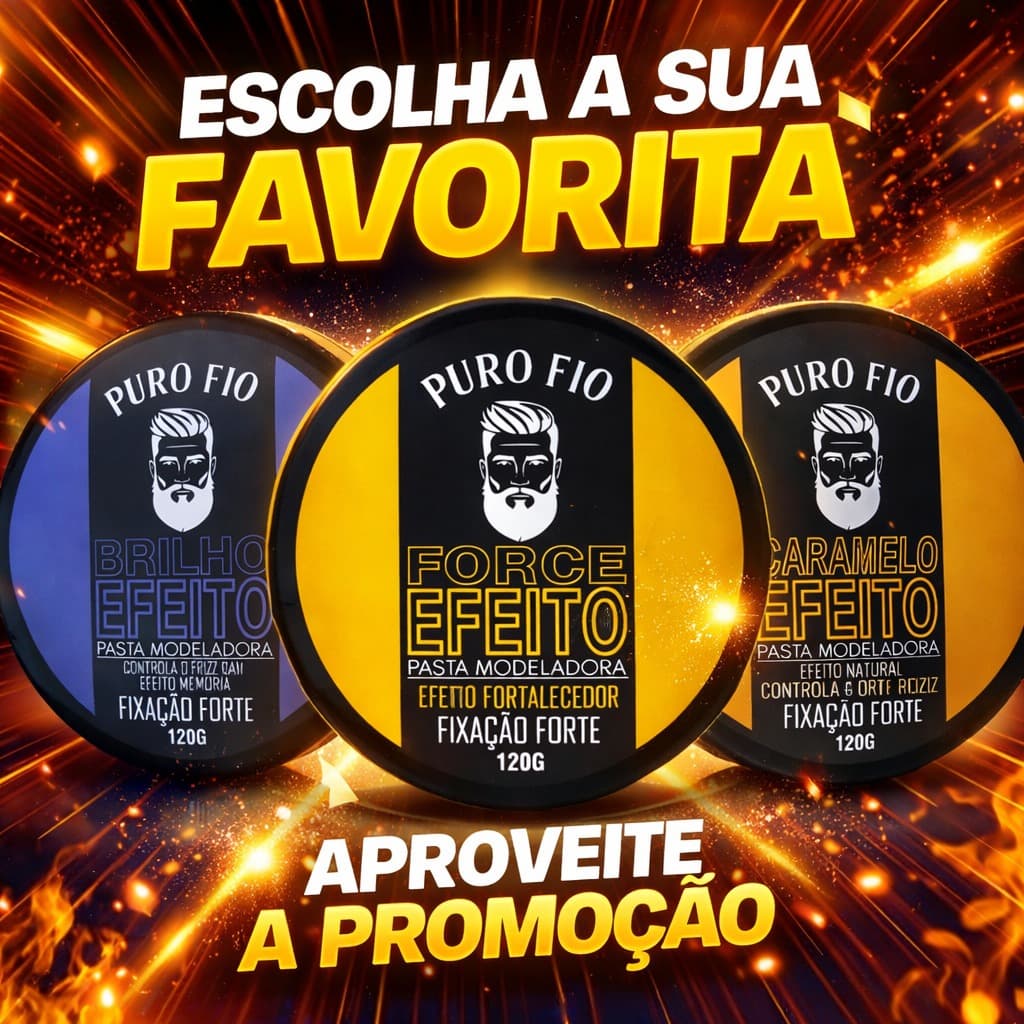 Kit ceras  modeladora  cabelo e barba , efeito fotalecedor ,efeito brilho , efeito caramelo - envio imediato