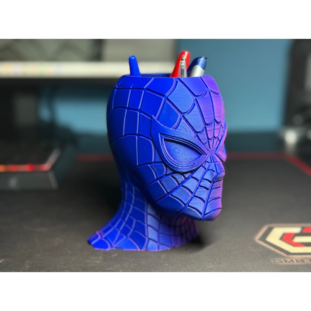 Spiderman Desk Organizer Suporte para Canetas Homem-aranha