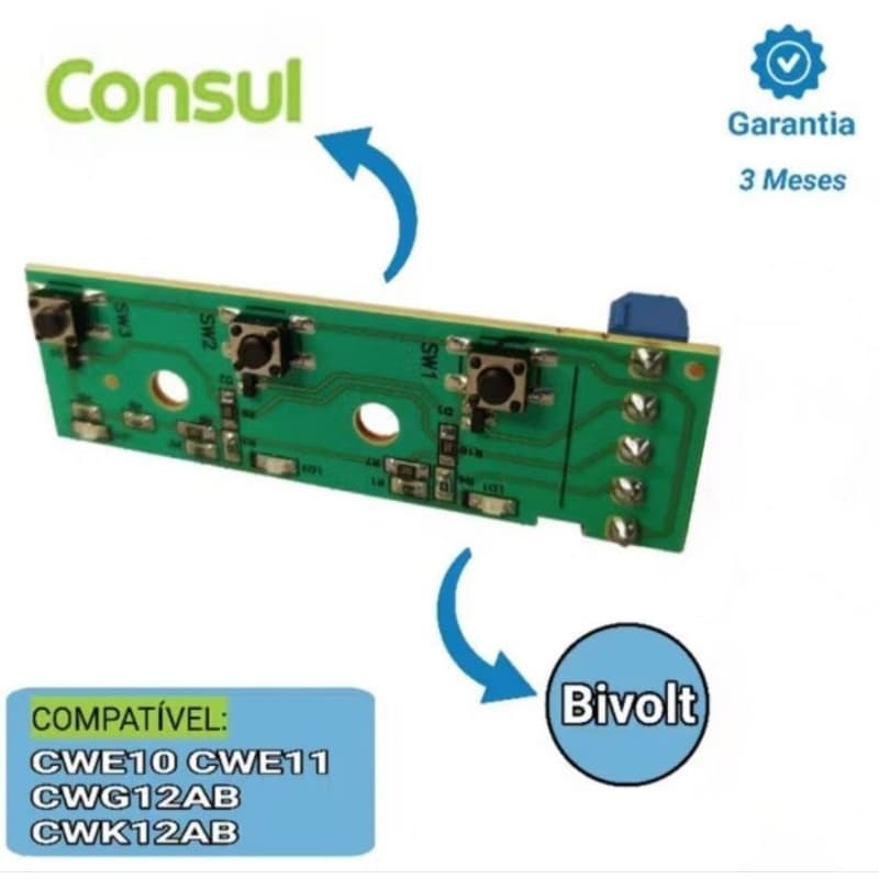 Placa Interface Consul Cwe10ab Cwe11ab Cwg12ab (w10597230)