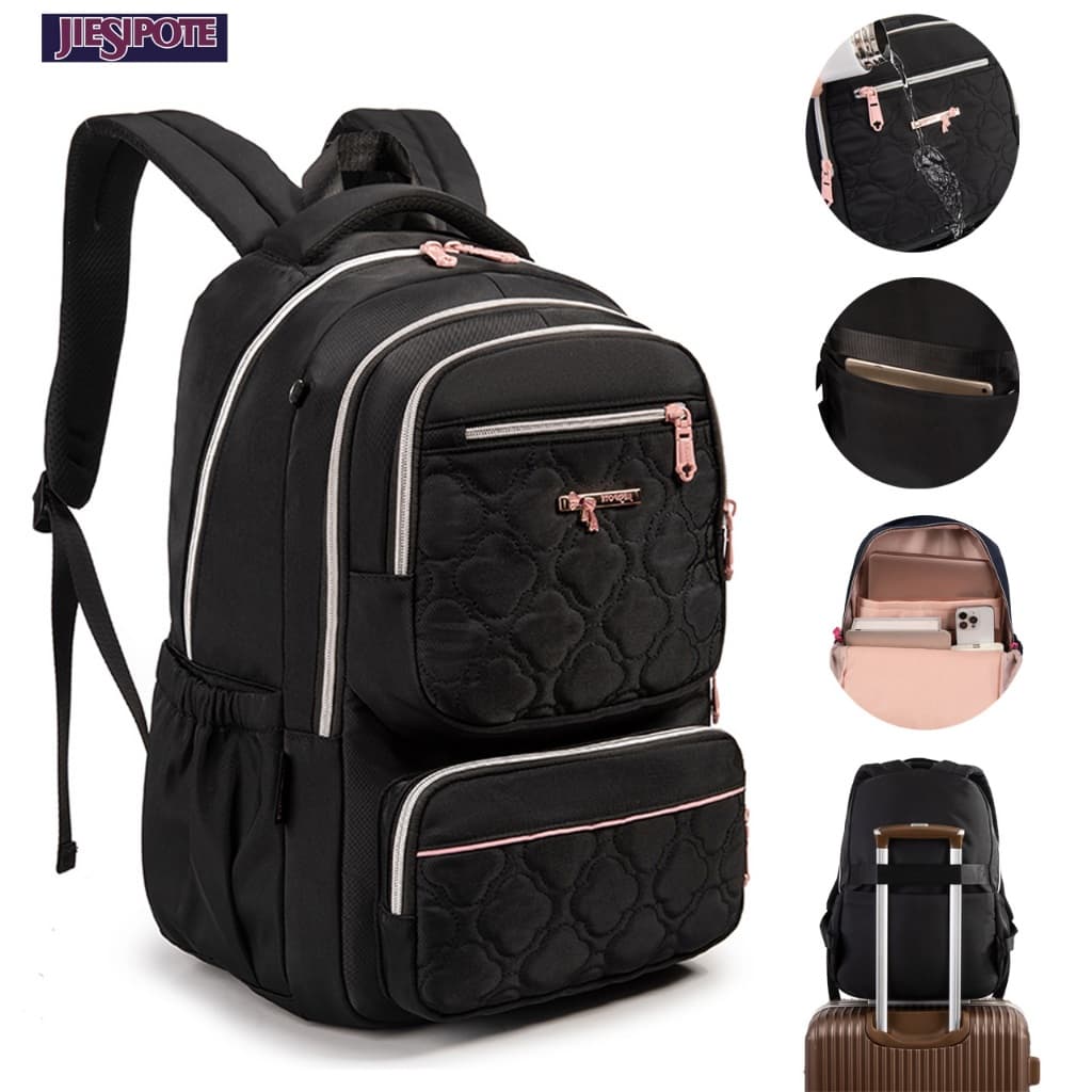 Mochila feminina à prova d'água, prática, tendência popular na internet