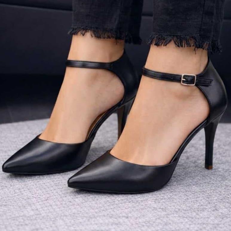 Sapato Social Feminino Scarpin Salto Alto Elegante e Confortável