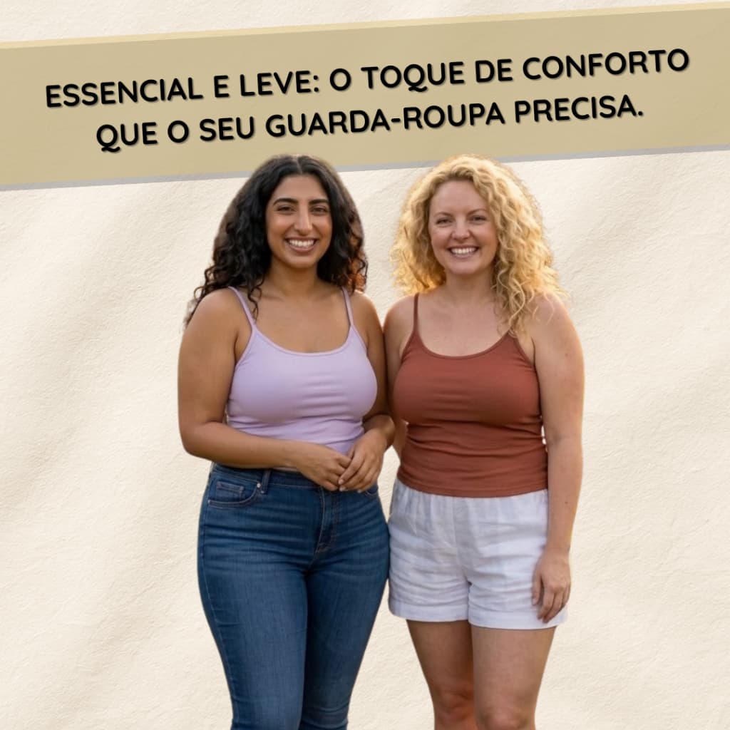 Kit 2 Regatas Alca Fina Feminina Plus Size Básica Algodão Blusinha Verão Confortável Premium Casual
