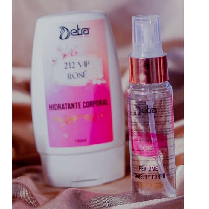 KIT PERFUME CAPILAR + BODY SPLASH CABELO E CORPO