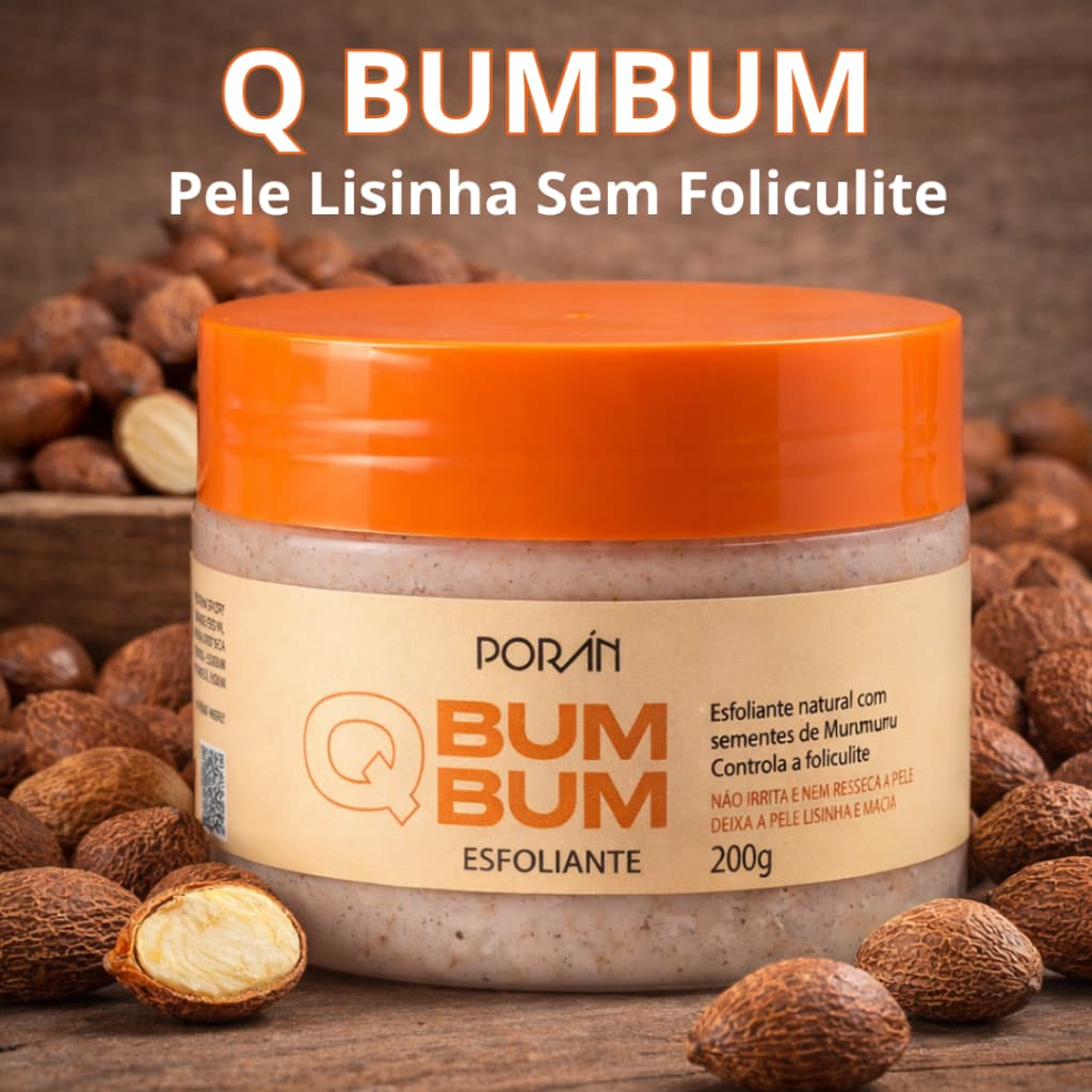 Esfoliante Q BumBum Auxilia Nas Foliculites 200G Porán