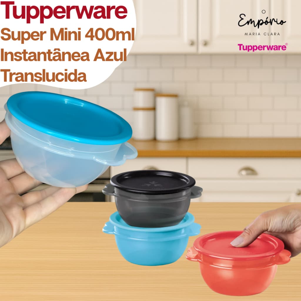 Tupperware Super Mini Instantânea 750ml e 400ml a Escolher