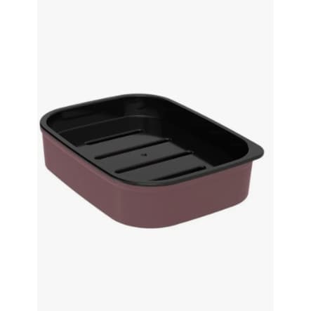 Porta Sabonete Saboneteira Bancada Pia De Banheiro Vermelho