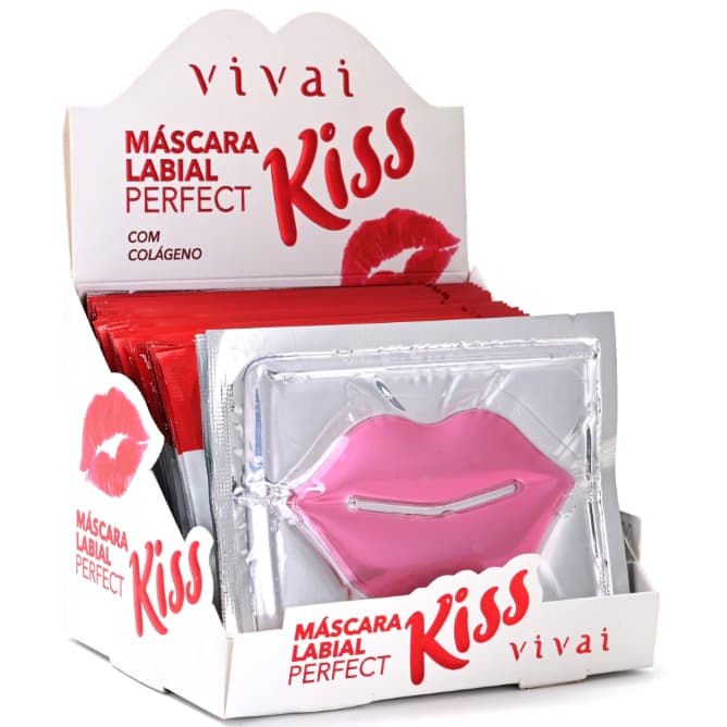 Máscara Labial Perfect Kiss - Com Colageno (UNIDADE)
