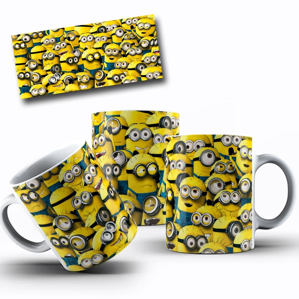 Caneca Dreamworks Personalizada Nome Geek Nerd Filme Minions Personalizado