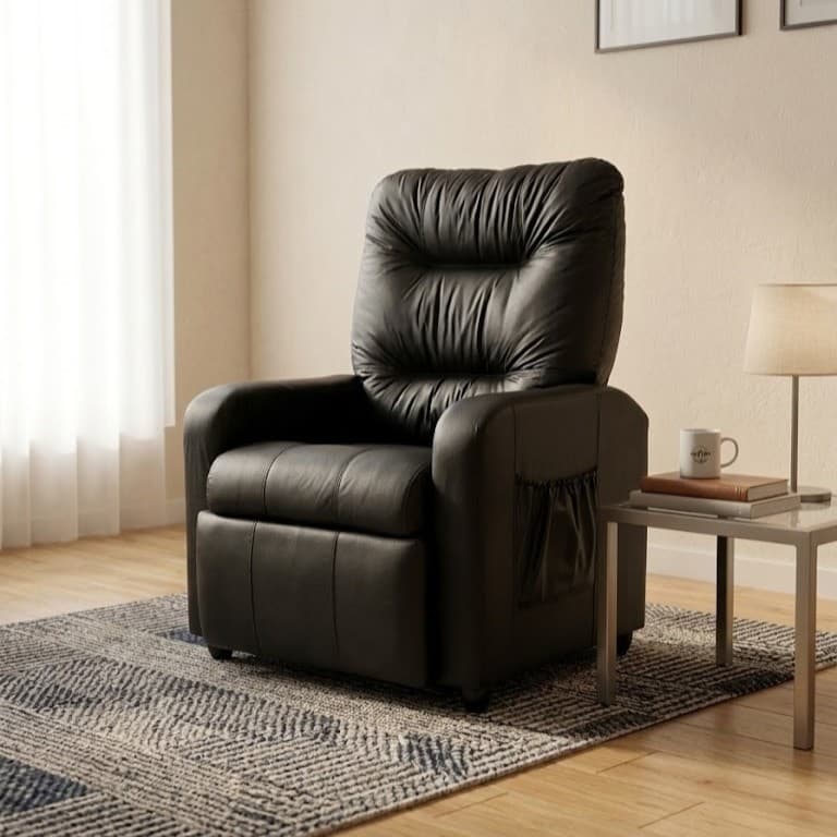 Poltrona Cadeira Azera New Papai Mamãe Encosto Reclinável Retrátil Sala Estar Quarto Clínicas Estetica Amamentação - AV
