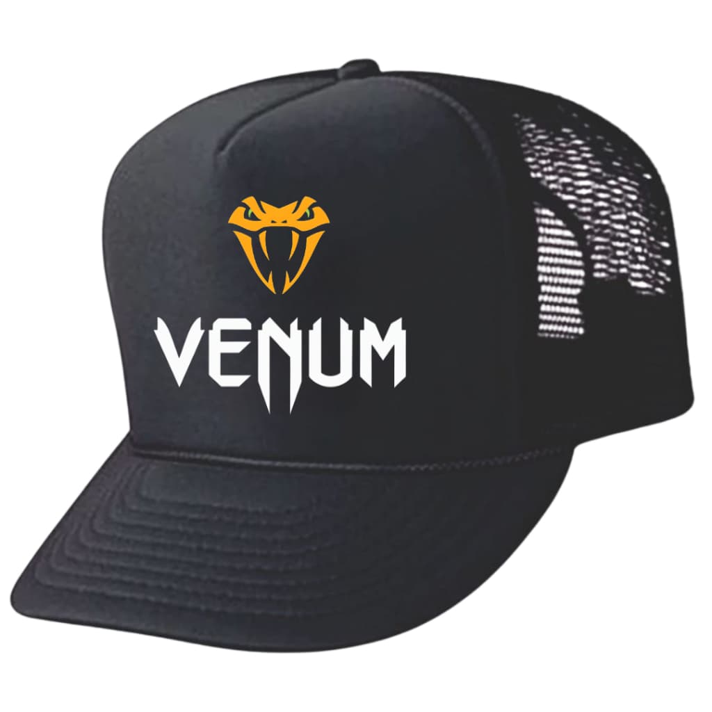 Boné Trucker Telinha Venum Aba Curva Respiravel com Regulagem