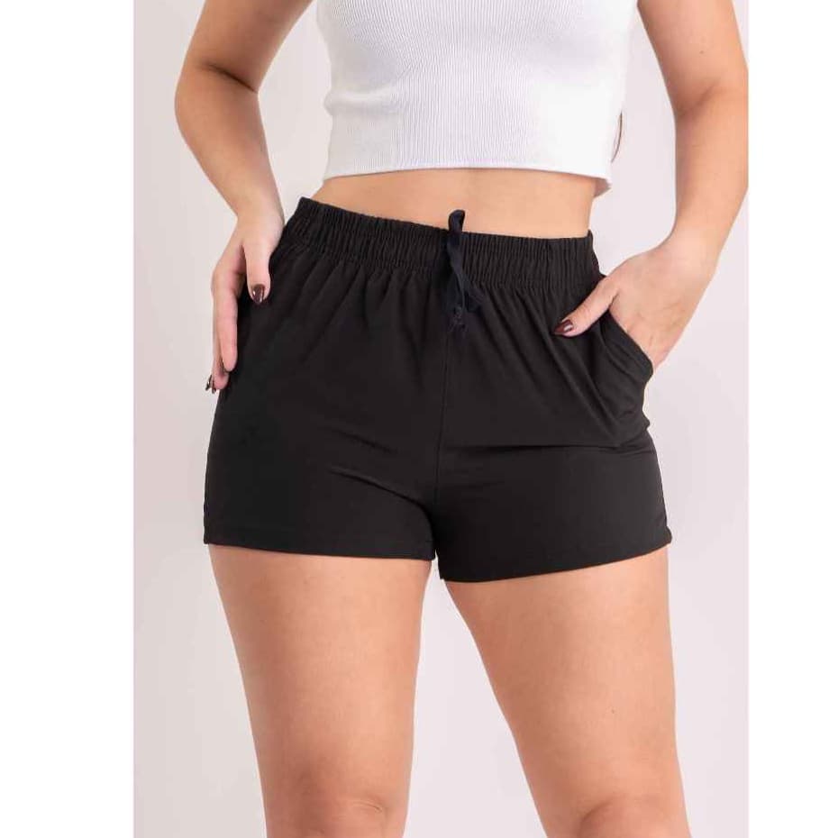 BERMUDA FEMININA  TACTELCOM ELASTANO PREMIUM SECAGEM RAPIDA,PARA PRAIA, CASUAL,ACADEMIA,ESPORTIVA