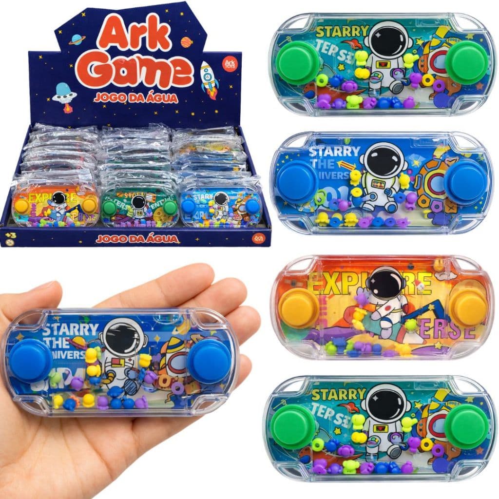 Kit 24 Water Game Jogo De Argola Lembrancinhas P/ Festa Astronauta Aquaplay Aniversário Infantil