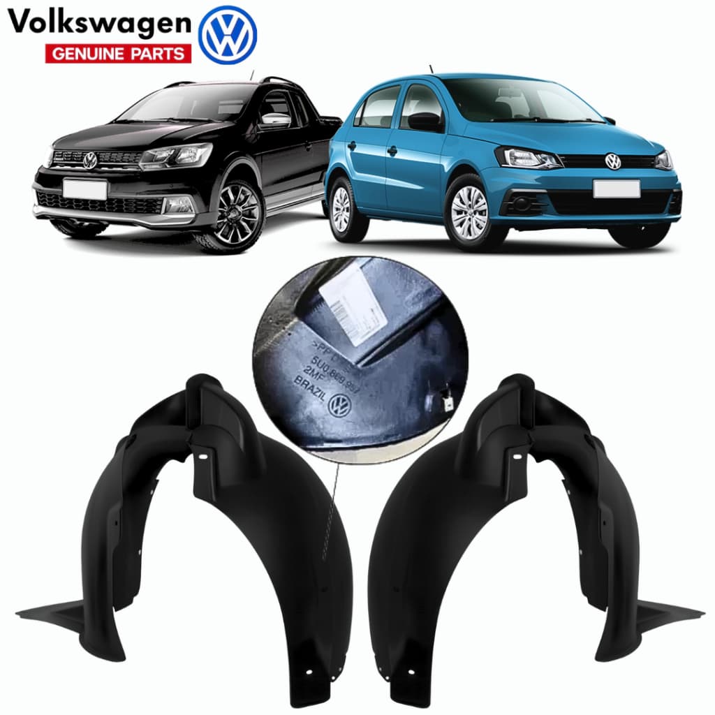 Par Parabarro Dianteiro Original VW Gol Voyage Saveiro G5 G6 G7 G8 5U0809958 5U0809957