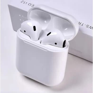 Fone De Ouvido Bluetooth Branco I12 Tws Sem Fio