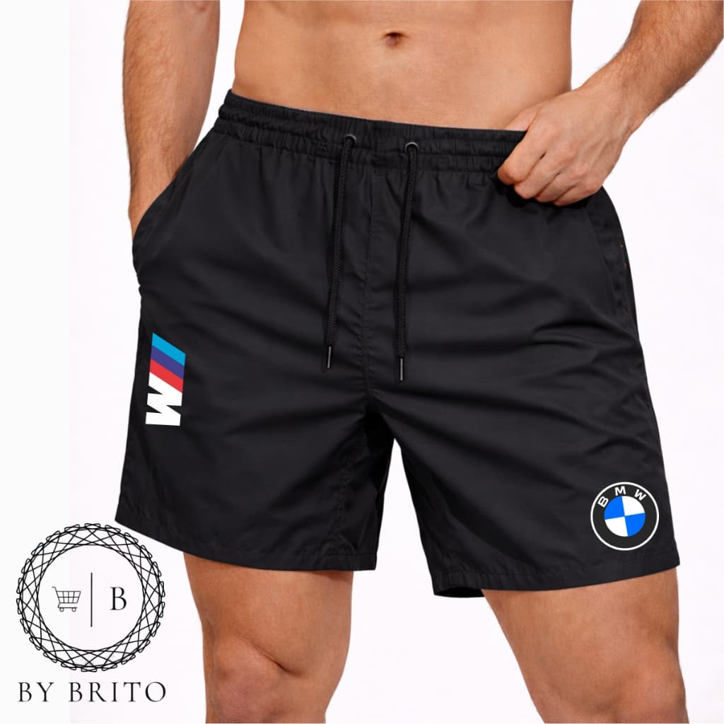 Bermuda Masculina Shorts Mauricinho BMW 03 Academia Treinos Corrida