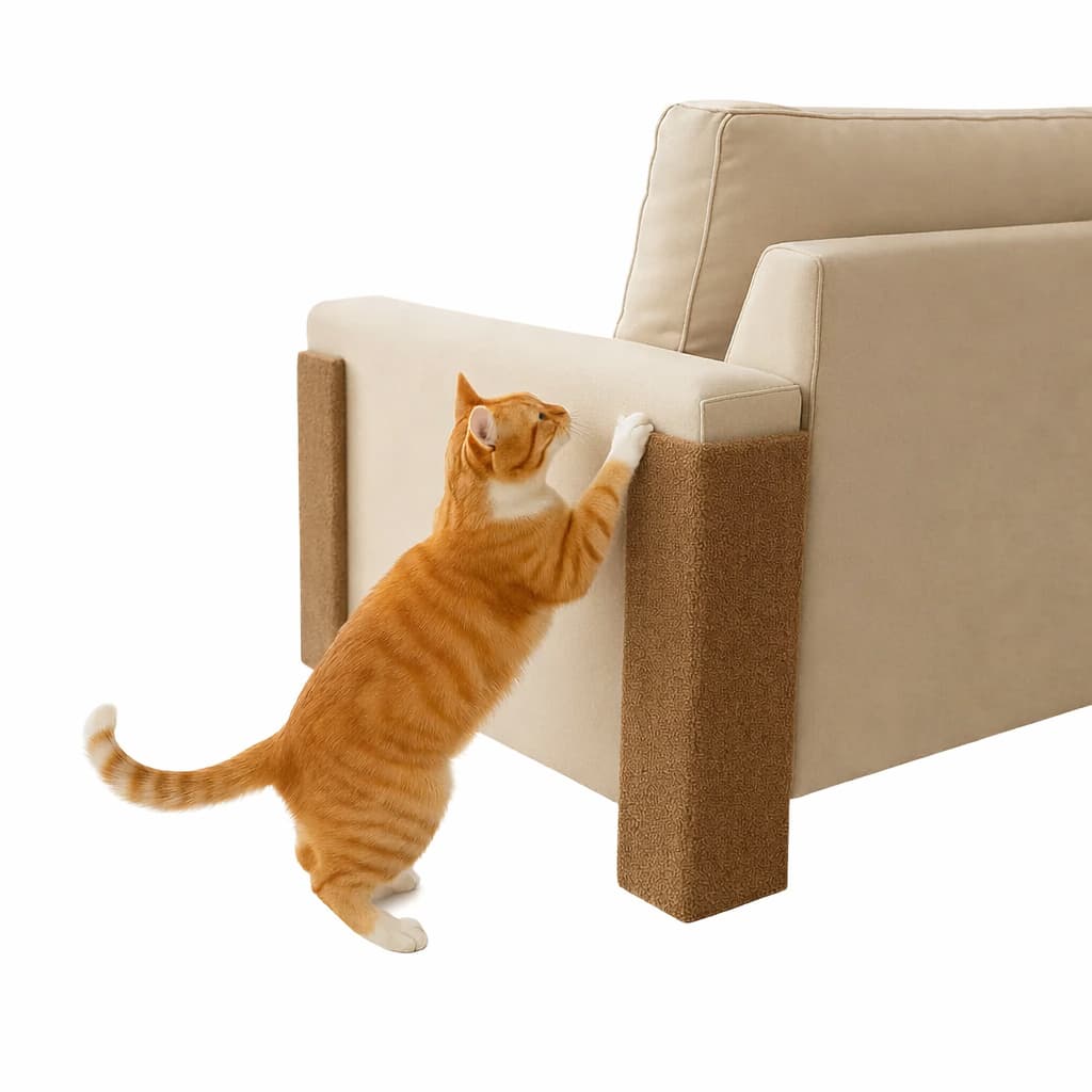 Protetor Arranhador Para Sofá Pet Gatos Com 2 Peças