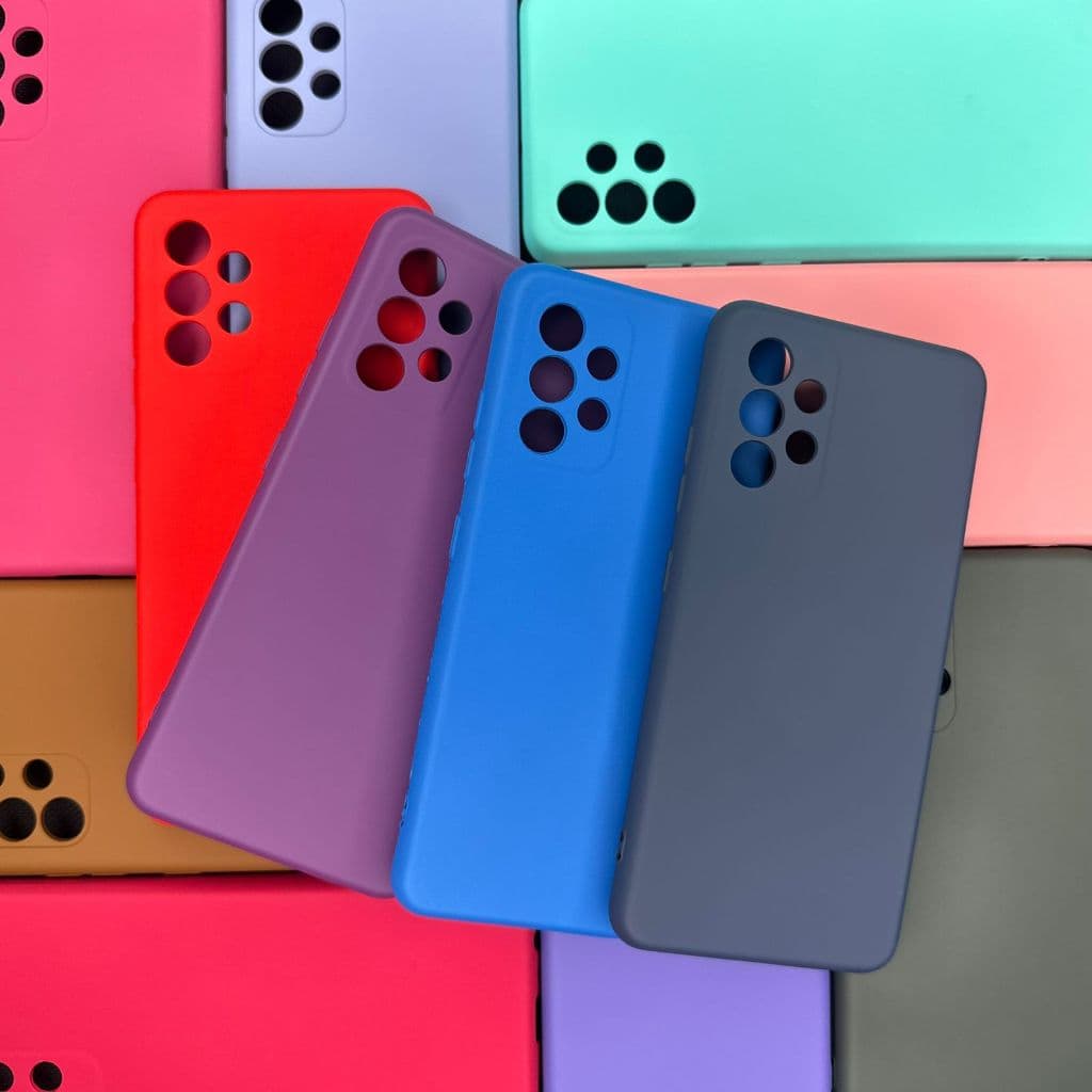 Capa Samsung Galaxy A32 4G Capinha Silicone Aveludada + Película 3D Kit Proteção