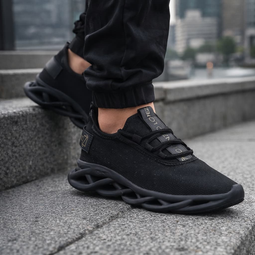 Tênis Esportivo Confortável Running Casual Leve Básico