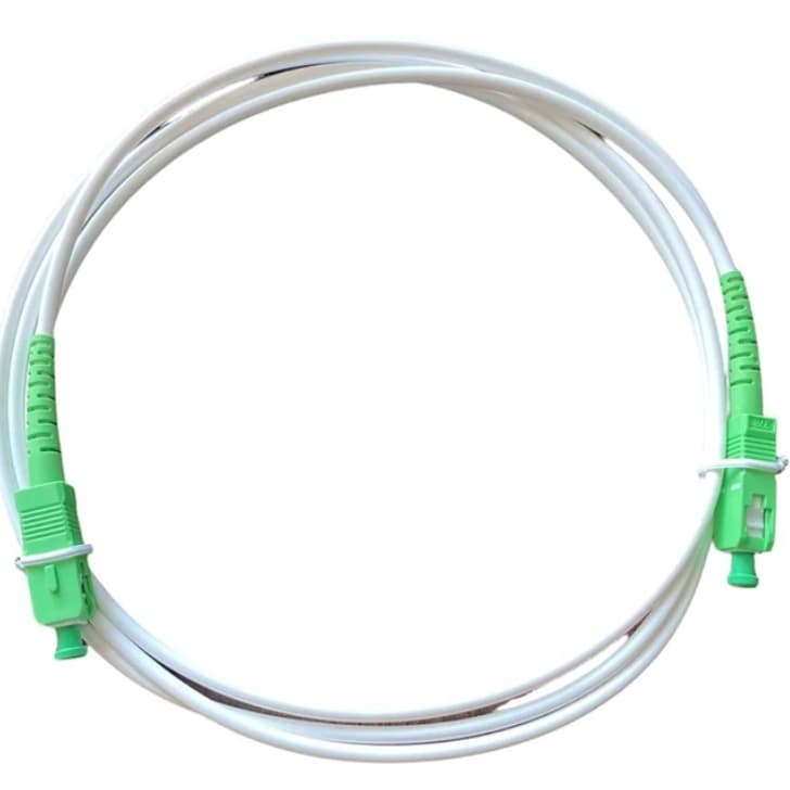 Cabo Cordão Fibra Óptica Patch Cord Conector Sc-apc 1,5m