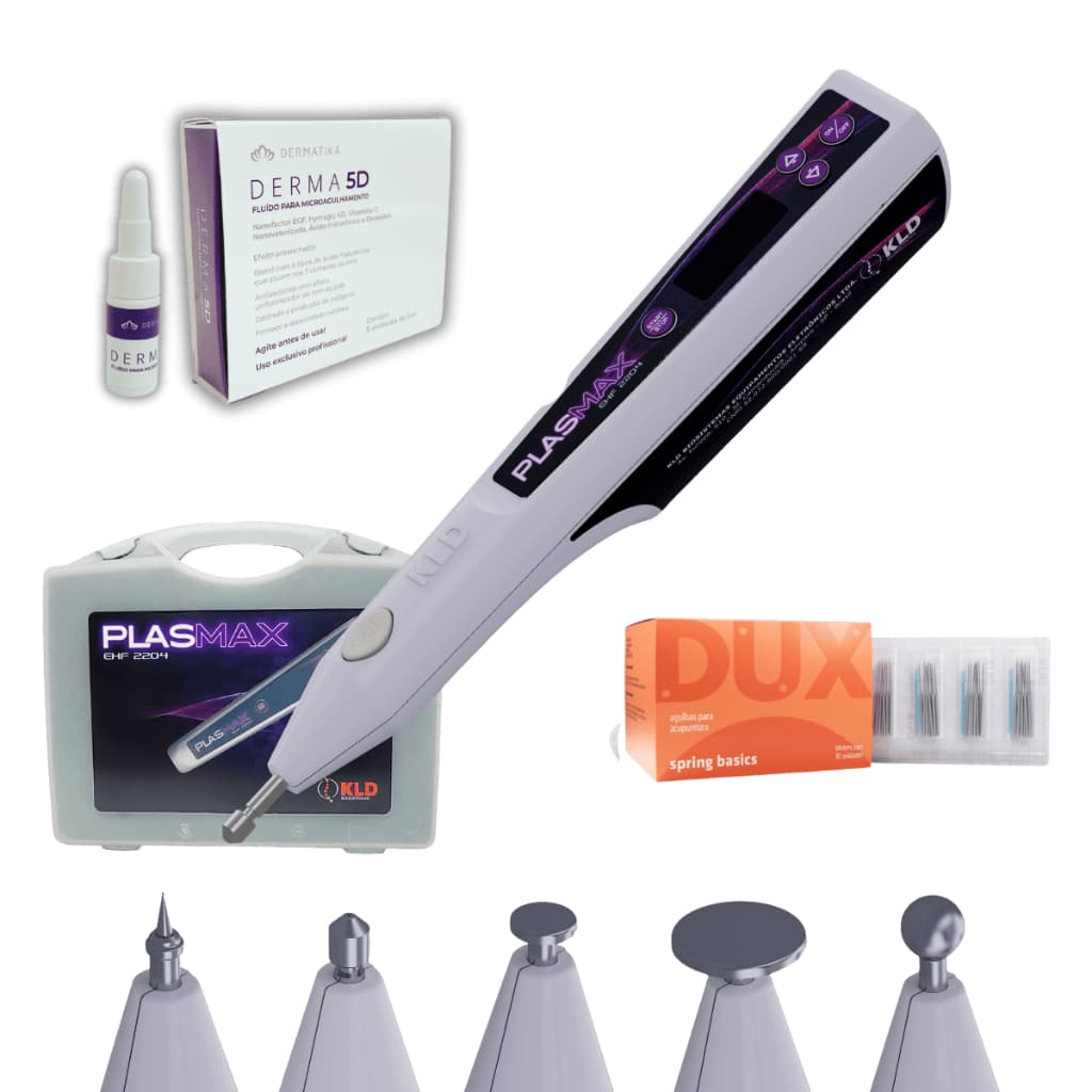 Jato de Plasma Portátil Plasmax KLD Kit Completo Profissional Brindes
