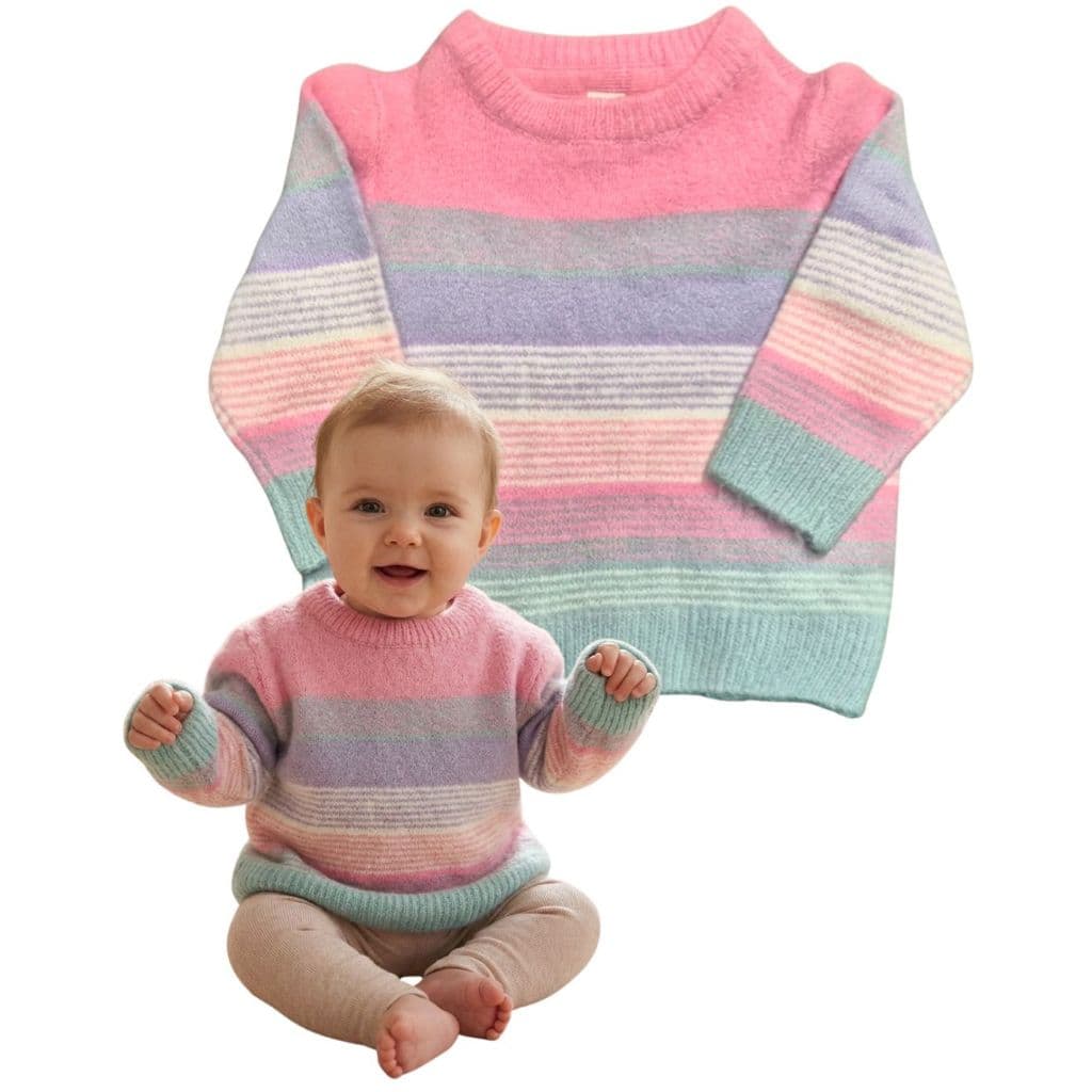 Casaco de Inverno Feminino da Trick Nick Infantil 1 Ano