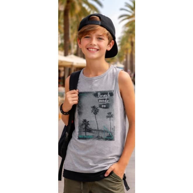 Camiseta Regata Juvenil tamanho 14