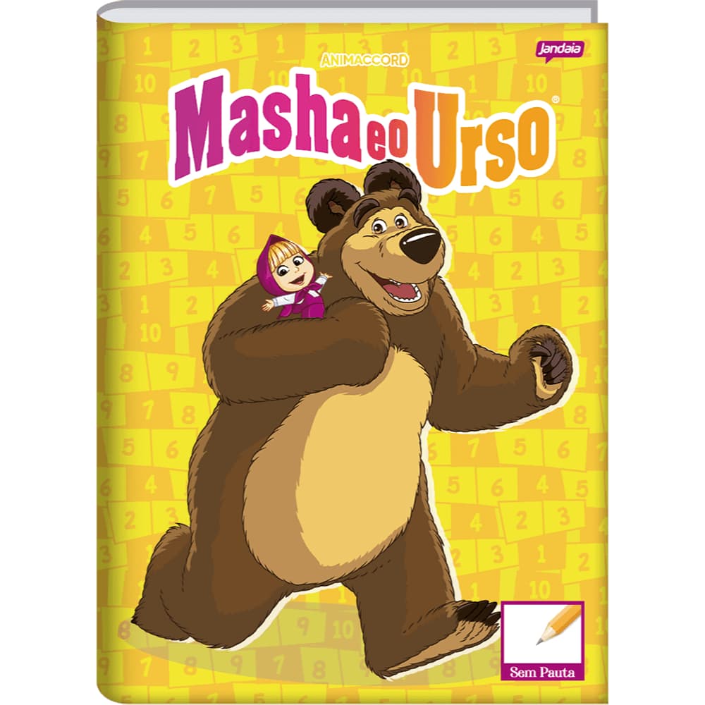 CADERNO BROCHURA CAPA DURA/JANDAIA/SEM PAUTA/80 FOLHAS