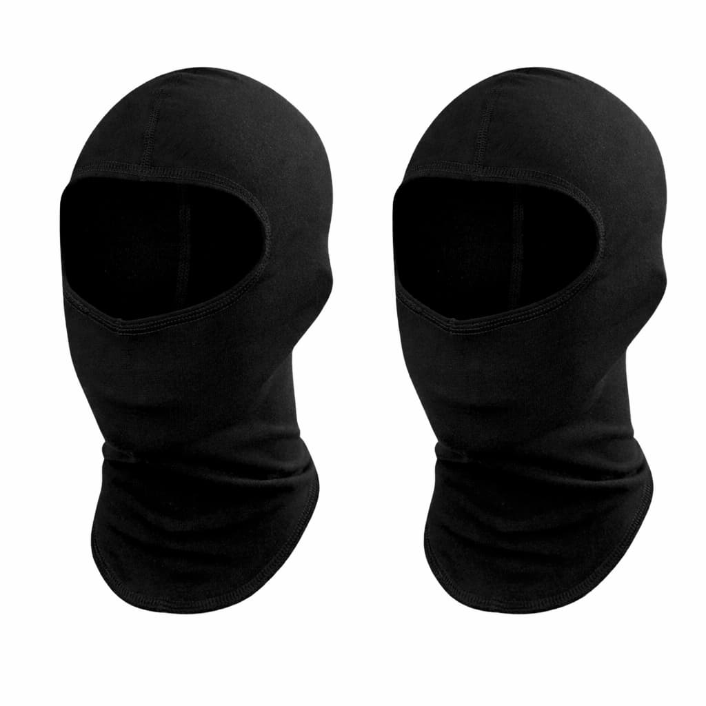 Balaclava Touca Ninja Moto Térmica Proteção Frio Cores Preta Branca