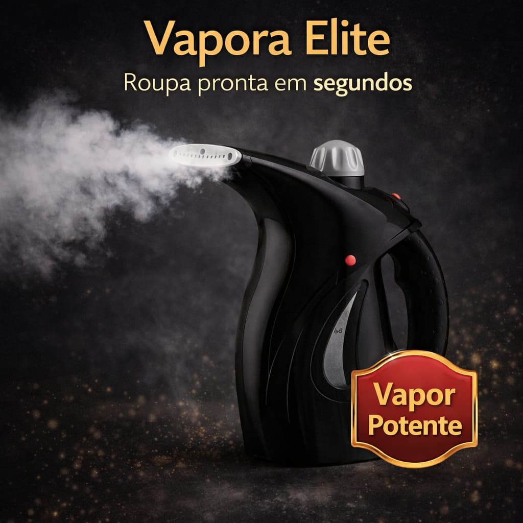 Passadeira Vapor Portátil Roupa Sem Amassar Rápido Vaporizador 127V Compacto
