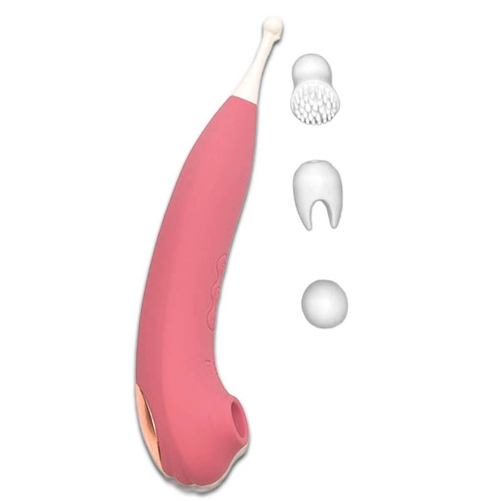 Massageador Elétrico Portátil Design Ponta Fina USB Recarregável Compacto Silencioso e Prático