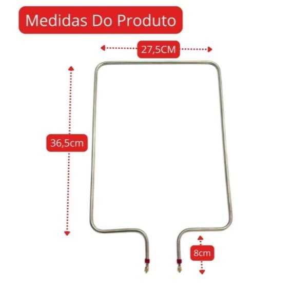 Resistência Turbo Para Forno Elétrico Layr Luxo 220v 700w
