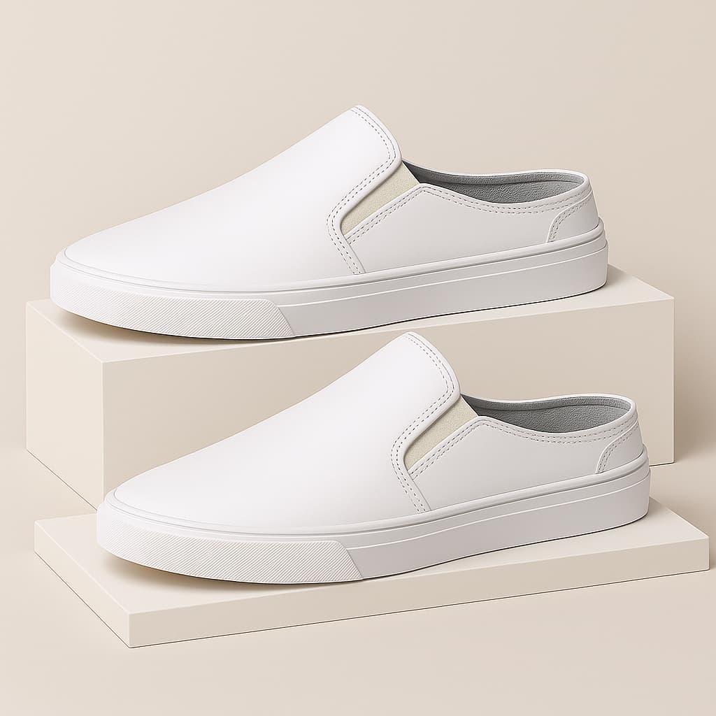 Tênis Mule Casual Minimalista Solado Baixo Antiderrapante Estiloso - Promoção Envio Imediato