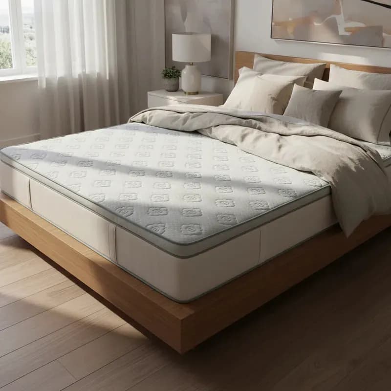 Colchão Pillow Top Casal Espuma Da Antialergica Viscoelástico Extra Conforto Maciez 5 cm - Ltx Sleep