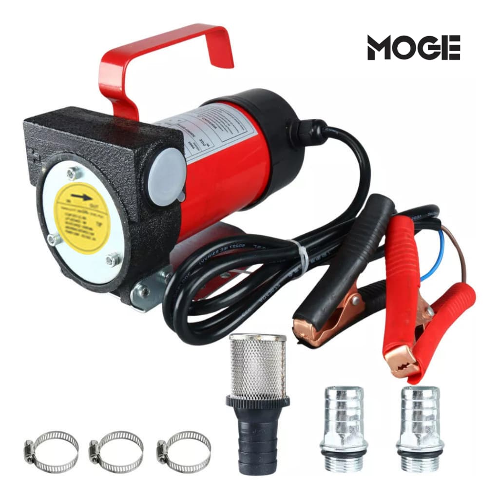 Bomba de Abastecimento 12V Diesel Óleo | 50L/min | Elétrica Portátil | Alta Vazão
