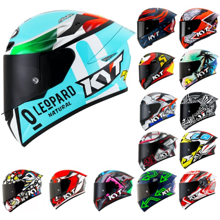 Capacete Moto Esportivo Kyt Tt Course Pilotos  Diversos Graficos Para Facilitar Sua Escolha