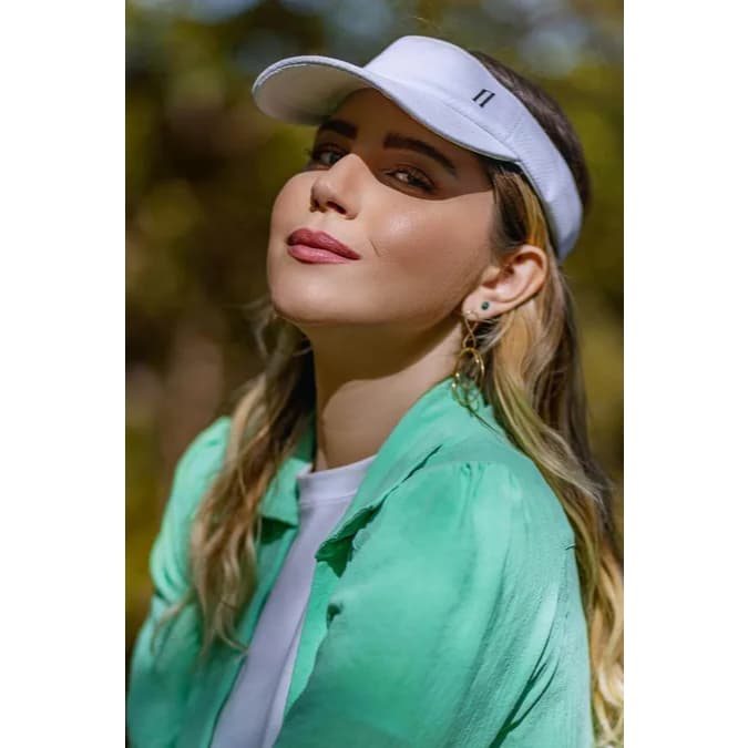 Viseira Esportiva Sallpe Branca – Conforto, Estilo e Proteção para o Seu Dia a Dia!