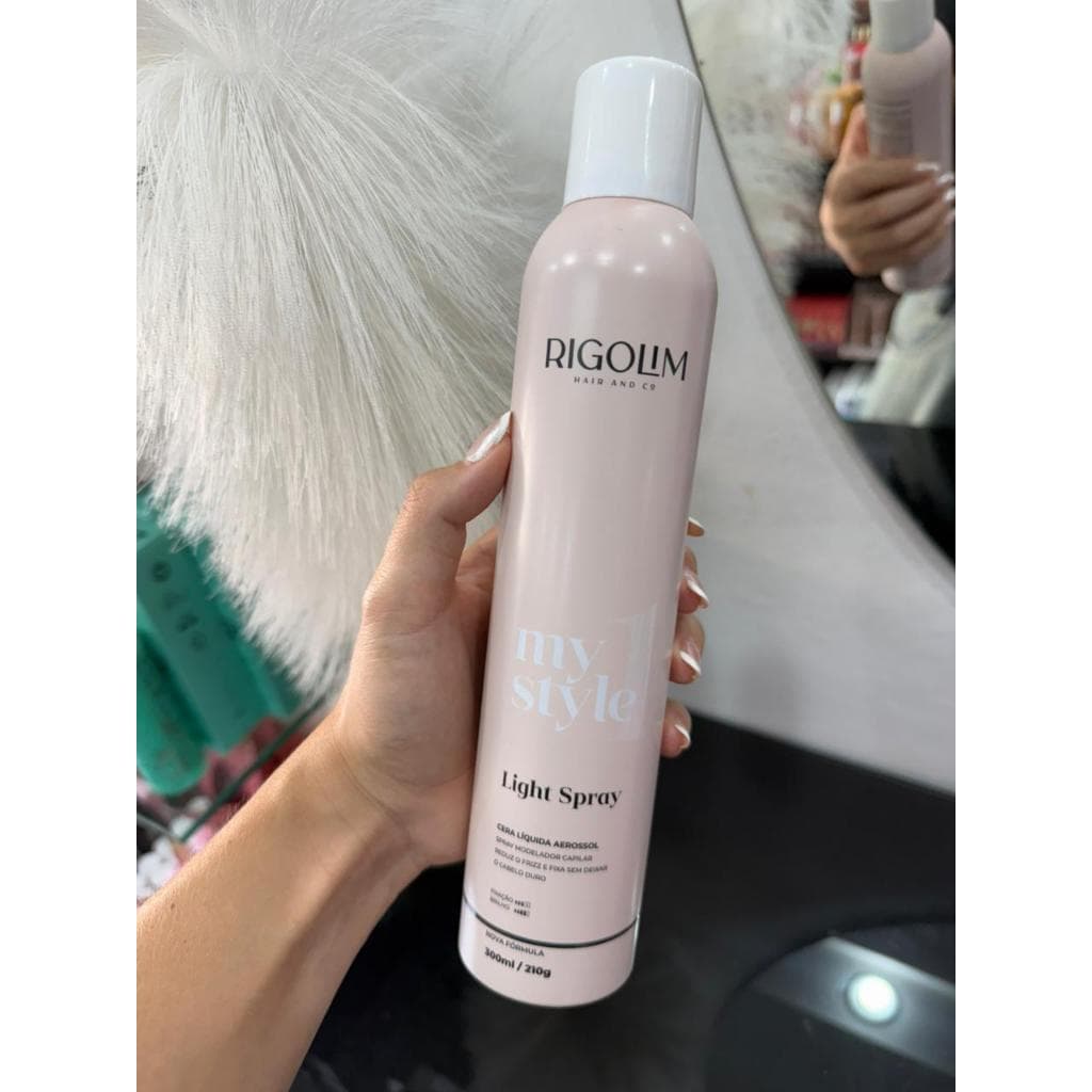 Cera Líquida em SPRAY para CABELO - RIGOLIM