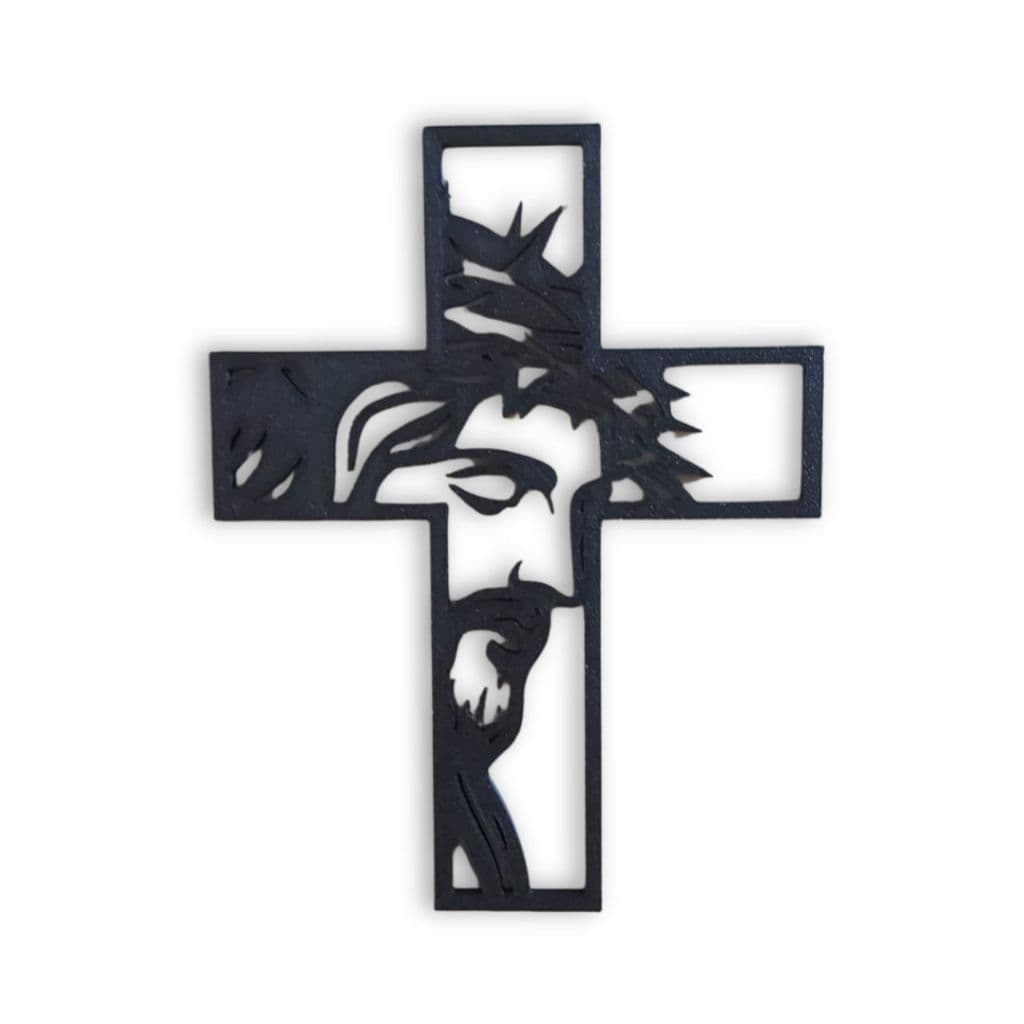 Crucifixo De Parede Cruz Decoração Jesus Cantinho da Oração