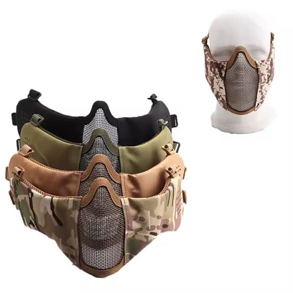 Máscara Airsoft Mod. Confort c/ Proteção Orelha