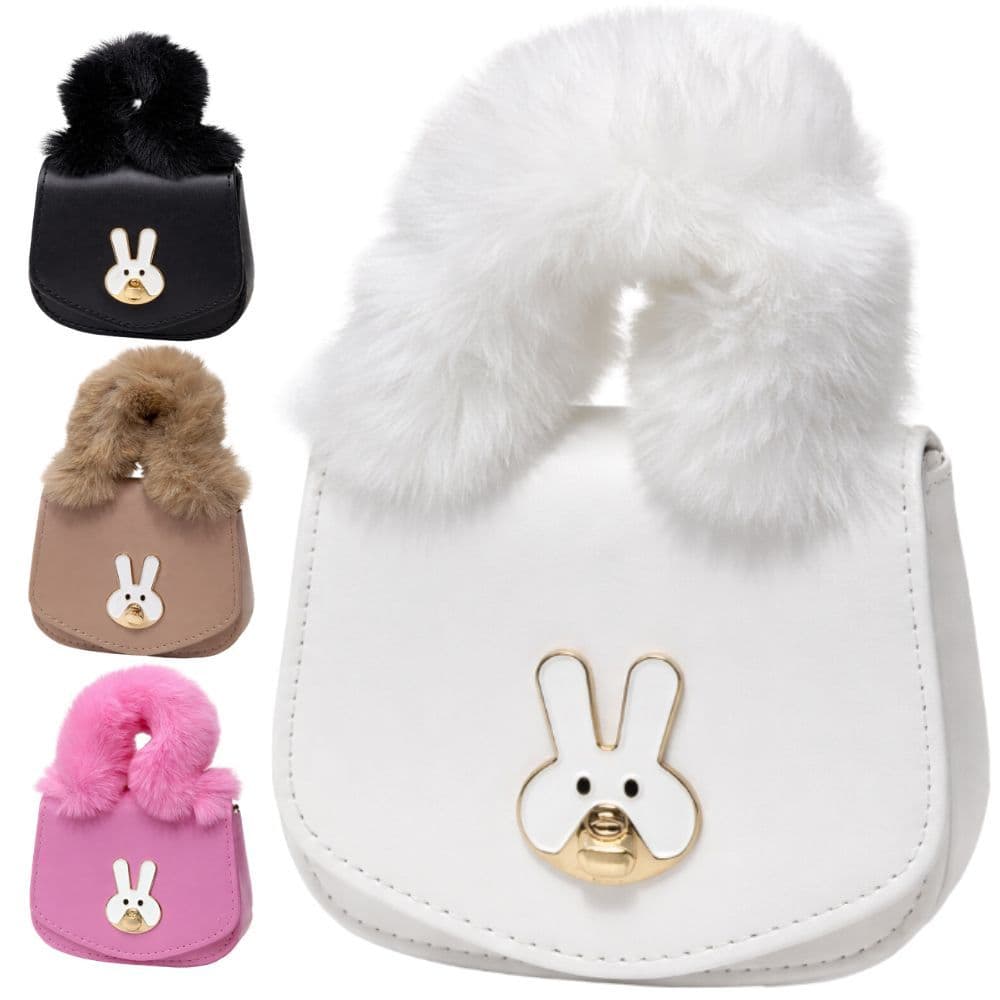 Bolsa Infantil Menina Criança Bolsinha Coelhinho Coelho Pequena Feminina Blogueira Festa Ombro Passeio
