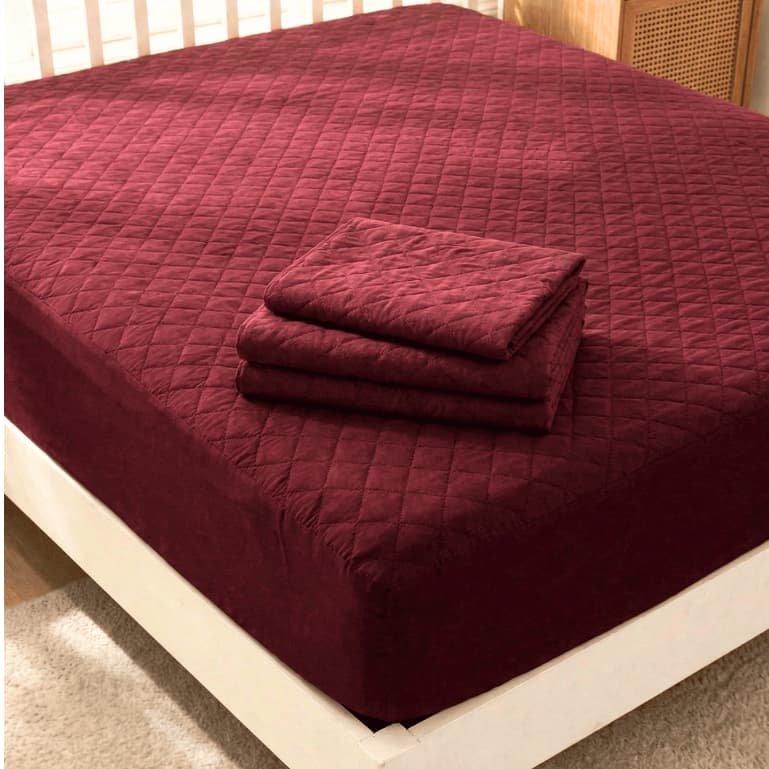 Capa de Colchão Impermeavel Matelado Confortável Macio Leve Premium