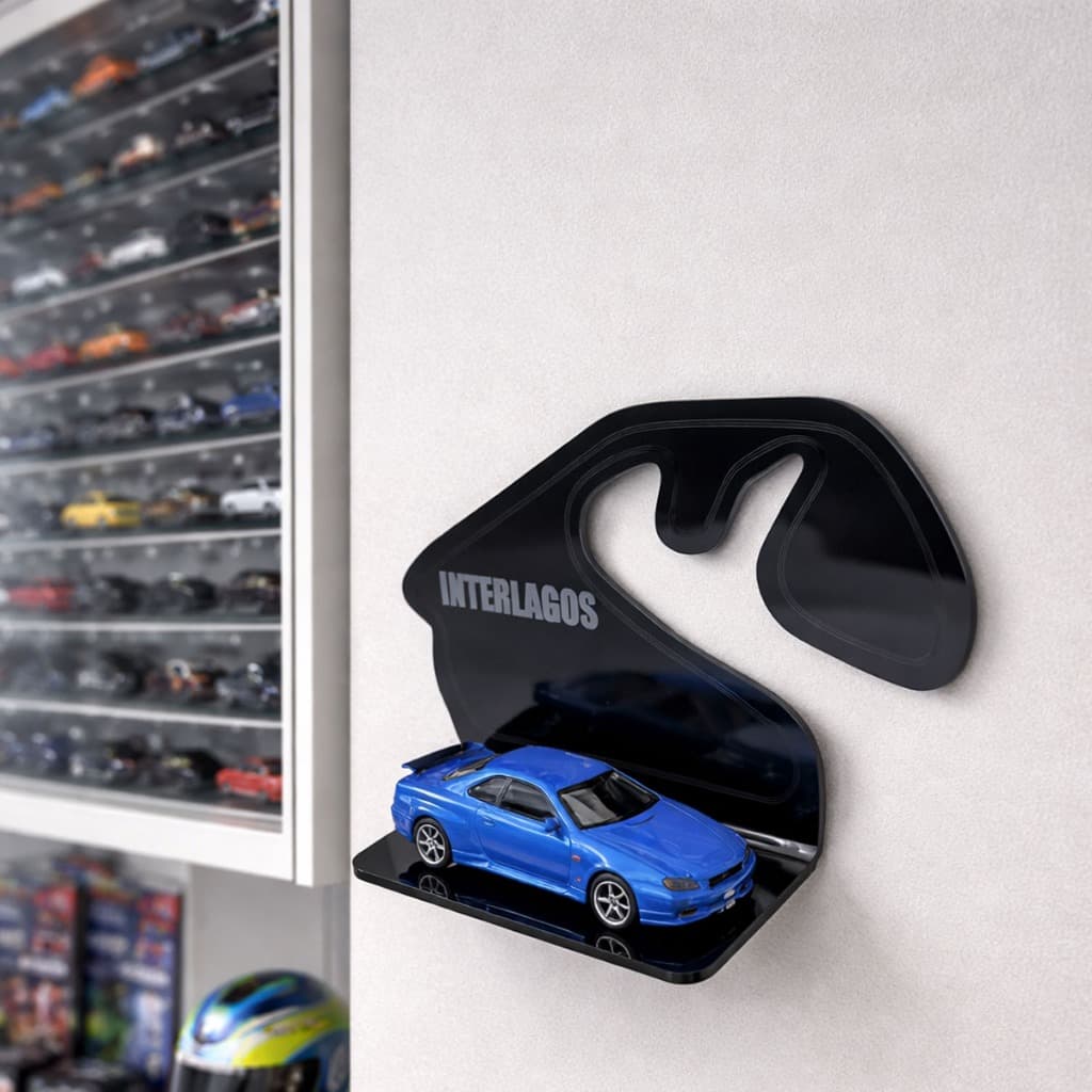 Suporte para Carrinho Hot Wheels Mini Gt Parede Decoração Diecast