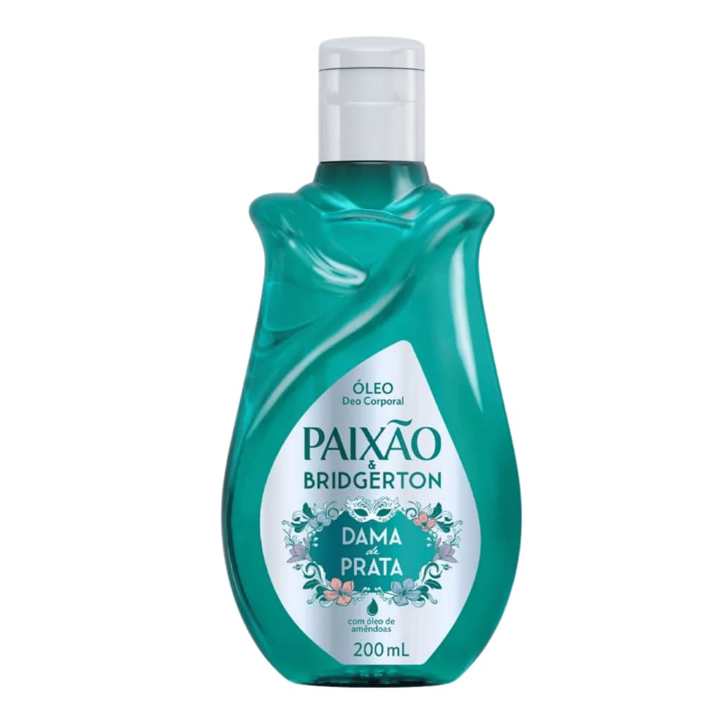 Óleo Corporal Paixão & Bridgerton Dama de Prata com Ação Desodorante 200ml