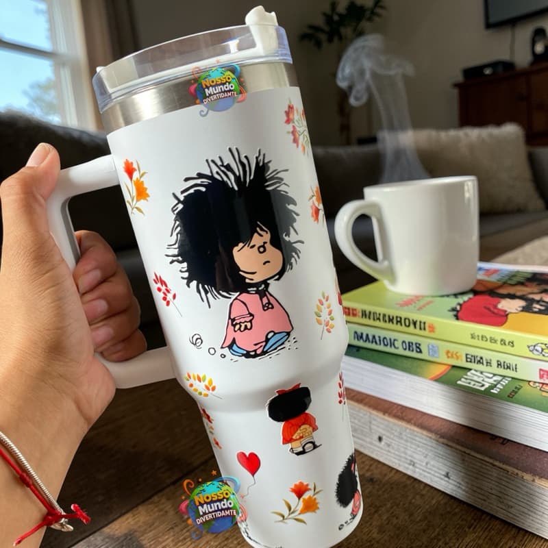 Copo Térmico 1200 ml Personalizado Malfada