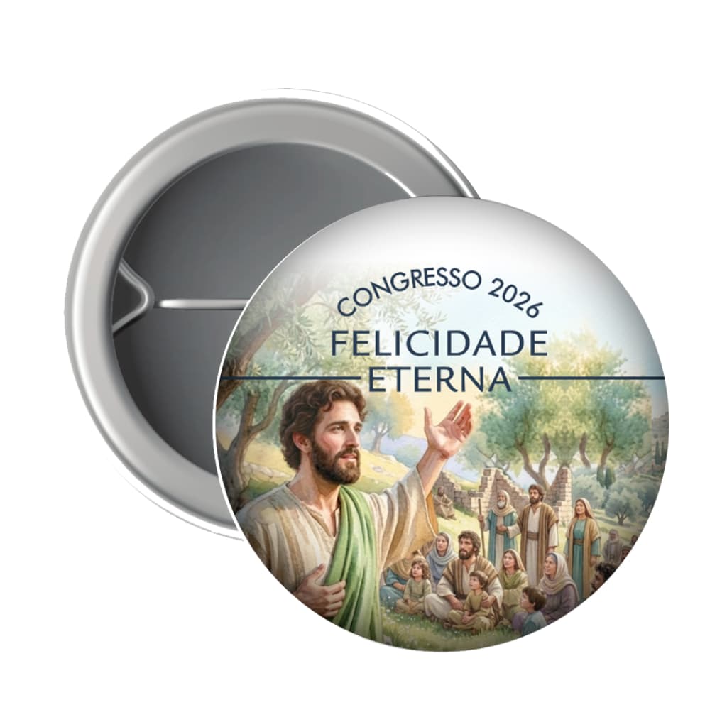Bottons Congresso JW 2026, Button, Botom, Botão, boton