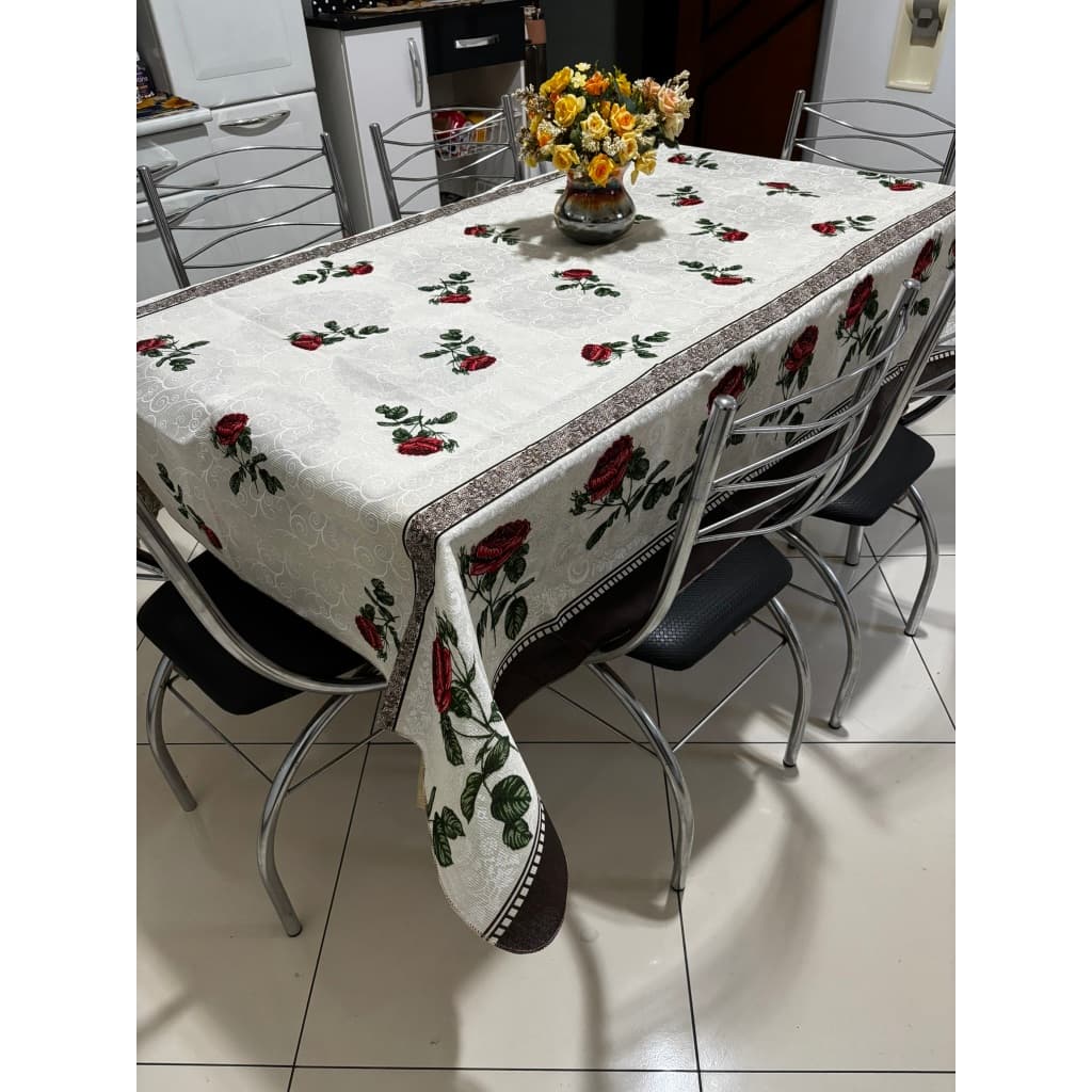 Toalha, Forro de mesa 6 lugares P.A