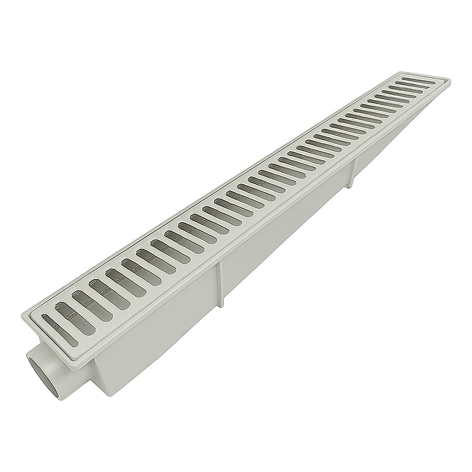 Ralo Grelha Drenagem Seca Piso C/caixa Coletora 5x48cm