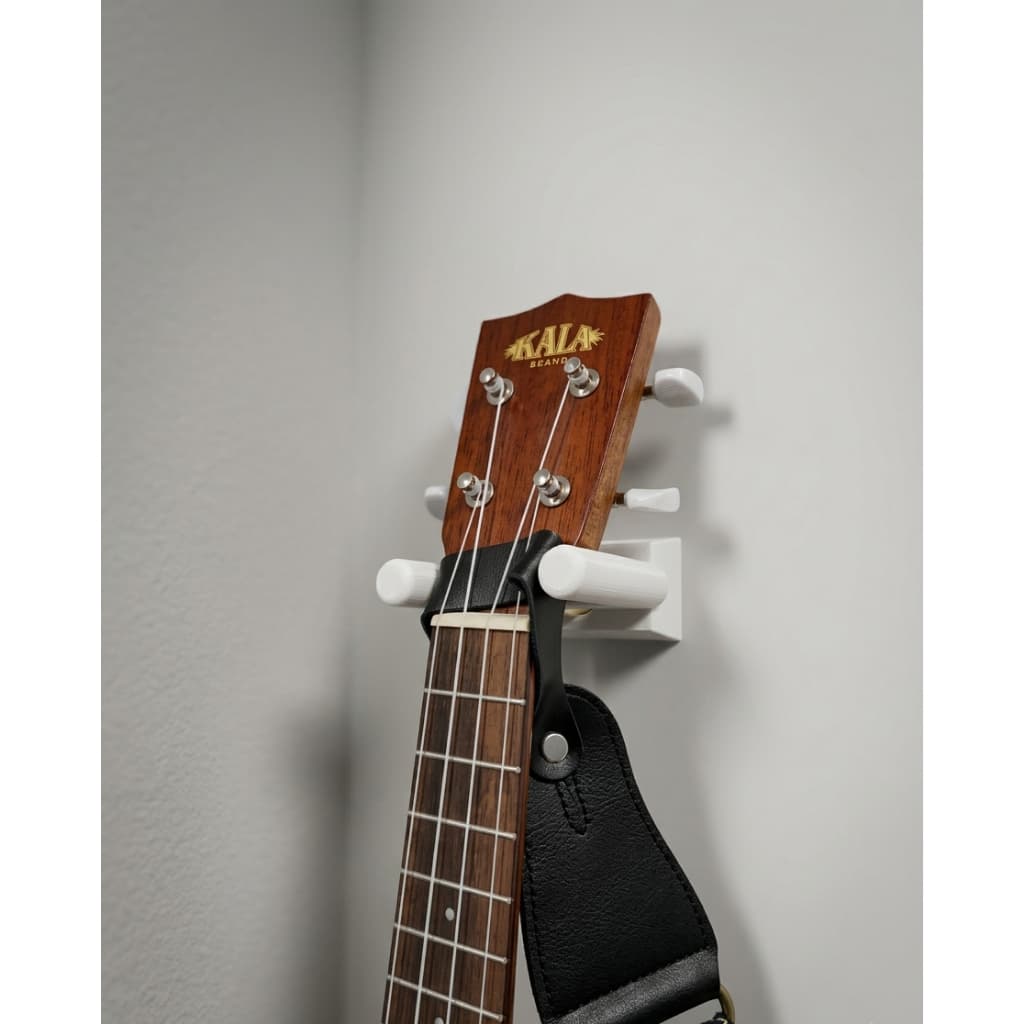 Suporte de Parede Reforçado para Violão, Guitarra e Ukulele - Design Minimalista