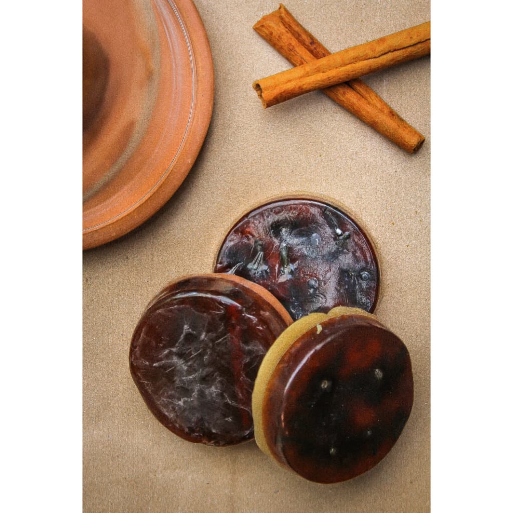 Combo com 20 Sabonetes de Canela Glicerinado Artesanal 90g | Banho de Atração & Aroma Quente