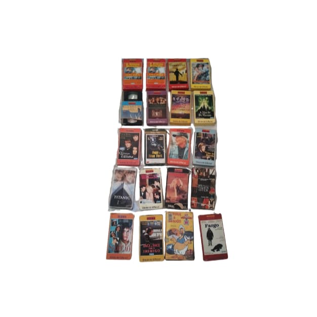 Lote 20 Fitas VHS Originais Filmes Clássicos Funcionando